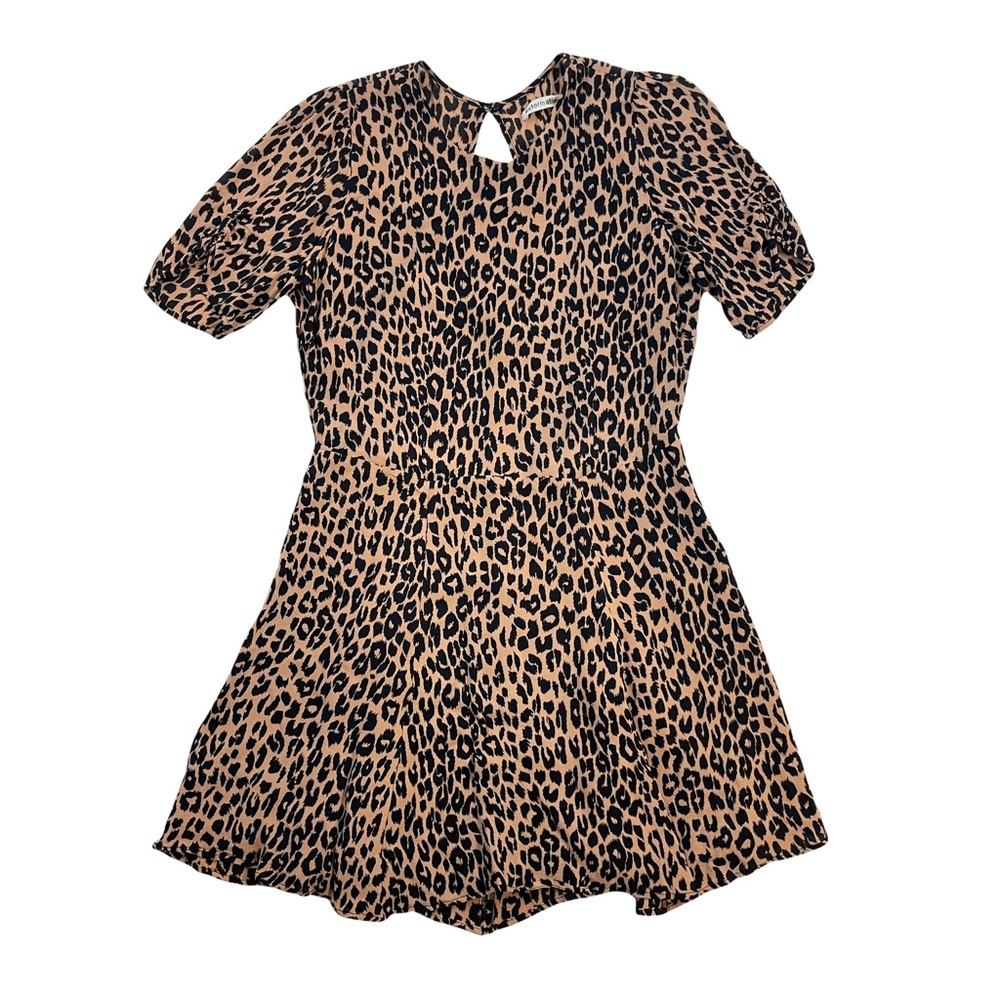 Reformation Mini Cheetah Dress Animal Print size 12